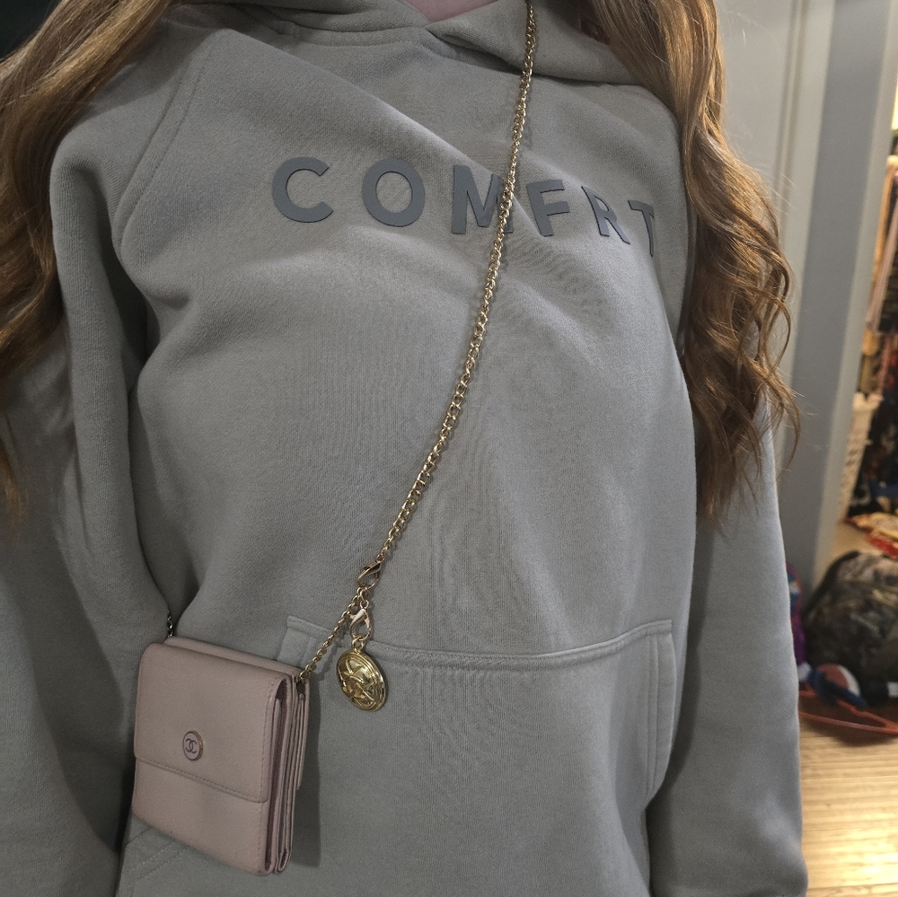 Authentic Chanel Pink wallet